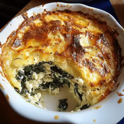 Spinach & Cottage Cheese Pie Recipe - Butter Eats