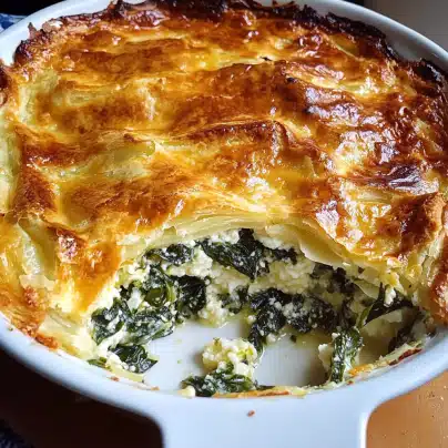 Spinach & Cottage Cheese Pie Recipe - Butter Eats