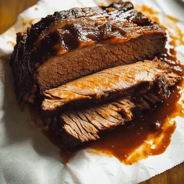 Slow Cooker Beef Brisket with BBQ Sauce